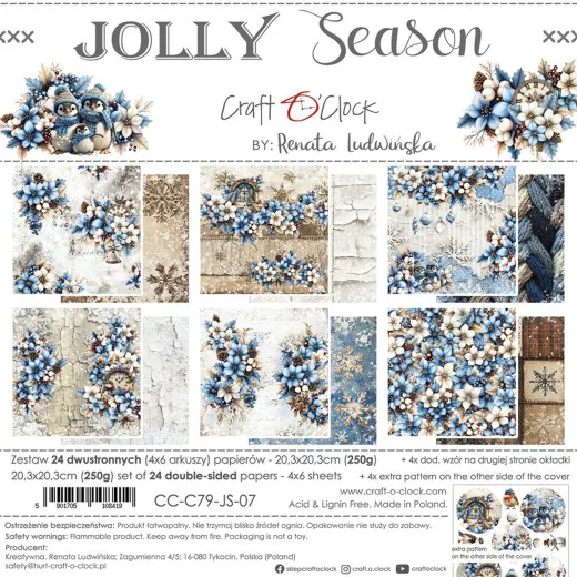 Jolly Season - 8x8 Paper Set