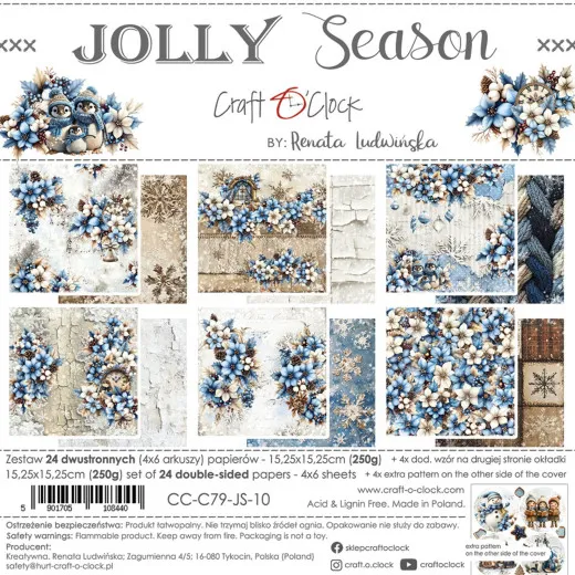 Jolly Season - 6x6 Paper Set