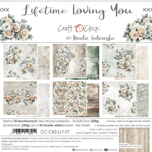 Lifetime Loving You - 8x8 Paper Set