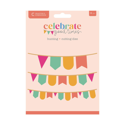 Metal Die - Celebrate Good Times - Bunting