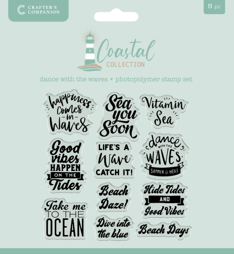 Clear Stamps - Coastal - Dance with the Waves