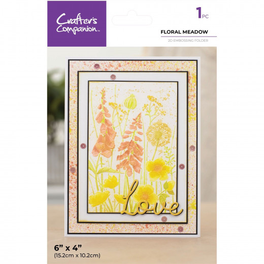 Embossing Folder - Spring Fairy - Floral Meadow