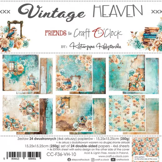 Vintage Heaven - 6x6 Paper Set