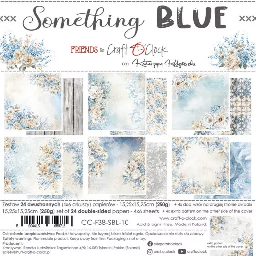 Something Blue - 6x6 Paper Set