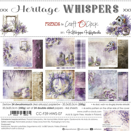 Heritage Whispers - 8x8 Paper Set