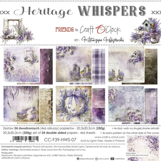 Heritage Whispers - 8x8 Paper Set