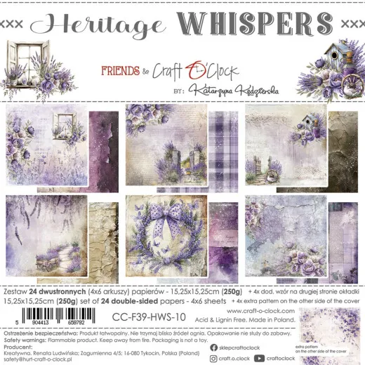 Heritage Whispers - 6x6 Paper Set