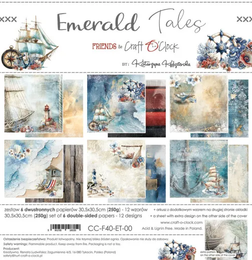 Emerald Tales - 12x12 Paper Set