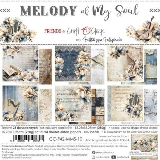 Melody of My Soul - 6x6 Paper Set