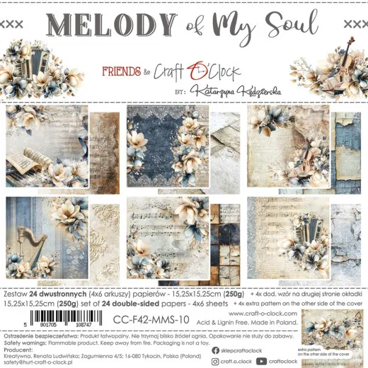 Melody of My Soul - 6x6 Paper Set