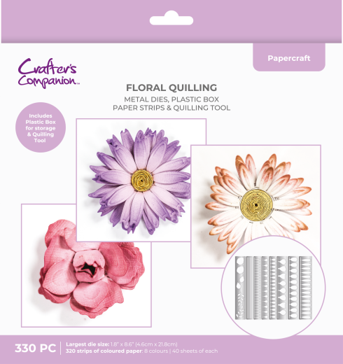Crafter's Companion - Floral Quilling Kit