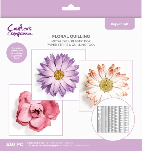 Crafter's Companion - Floral Quilling Kit