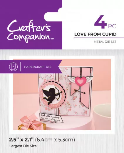 Metal Cutting Die - Love is in the Air - Love From Cupid