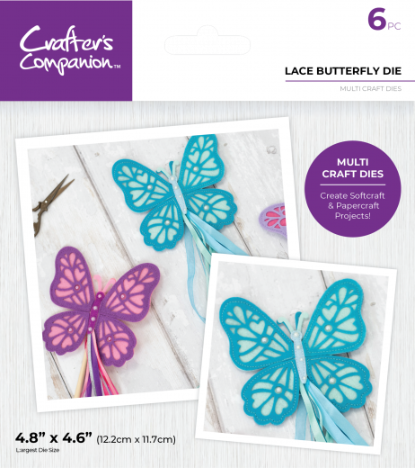 Multi Craft Dies - Lace Butterfly