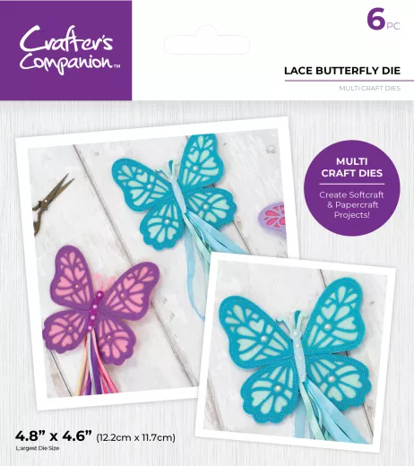 Multi Craft Dies - Lace Butterfly