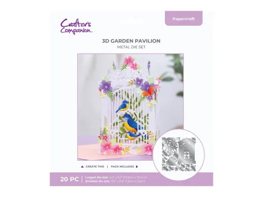 Metal Die - 3D Birdcage Pop-Up Card
