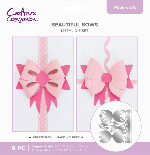 Metal Die - Beautiful Bows