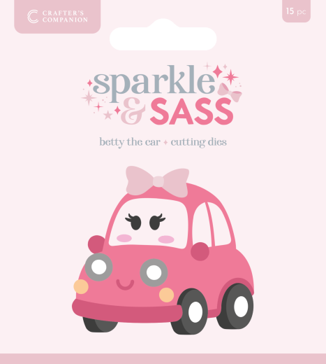 Metal Die - Sparkle and Sass - Betty the Car