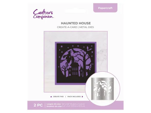 Metal Die - Halloween - Create-a-Card Haunted House