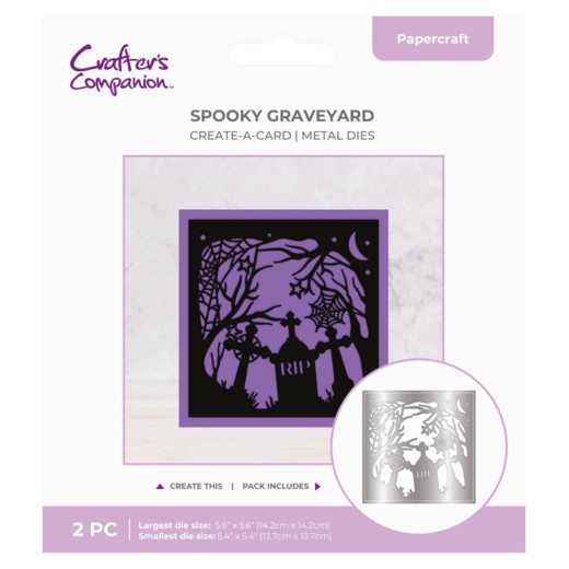 Metal Die - Halloween - Create-a-Card Spooky Graveyard