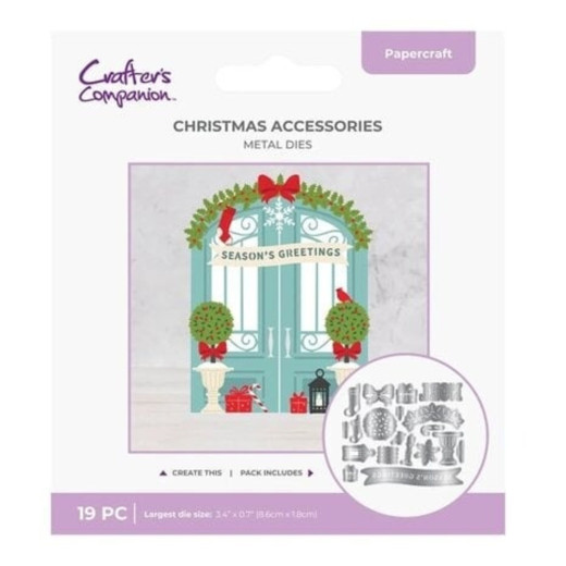 Cutting Die - Door & Fireplace - Christmas Accessories