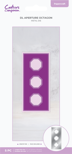 Metal Die - DL Aperture - Octagon