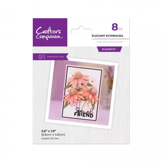 Metal Cutting Die - Layered Florals - Elegant Echinacea