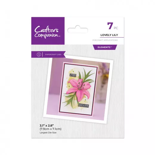 Metal Cutting Die - Layered Florals - Lovely Lily