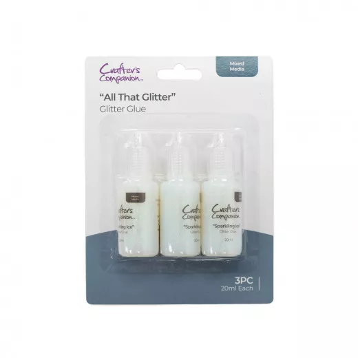 Crafters Companion - Glitter Glue Set - All That Glitters