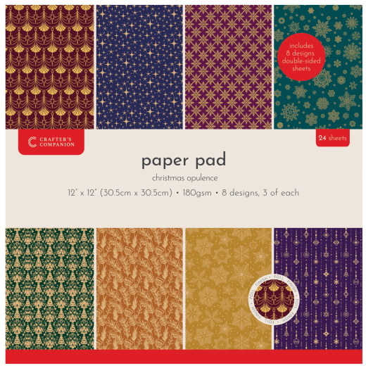 Christmas Opulence - 12x12 Paper Pad