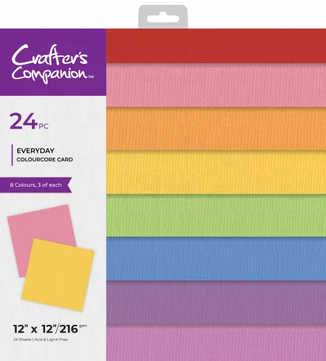 Rainbow - 12x12 ColourCore Card Pad