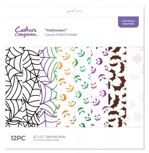 Luxury Foiled Acetate Pack - Halloween