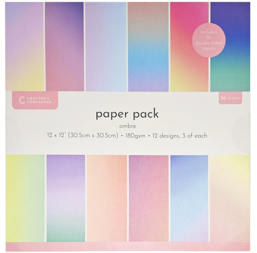 Ombre - 12x12 Paper Pad