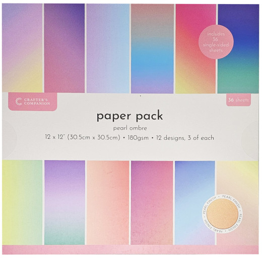 Pearl Ombre - 12x12 Paper Pad
