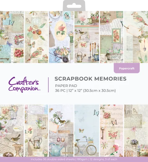 His & Her Garden Shed - 12x12 Paper Pad - Scrapbook Memories