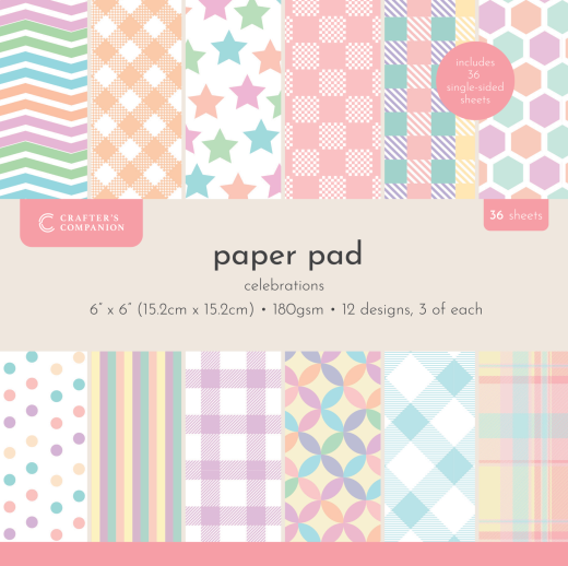 Sentiment Balloons - 6x6 Paper Pad - Celebrations!