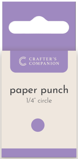 Flower Paper Punches - Circle ¼