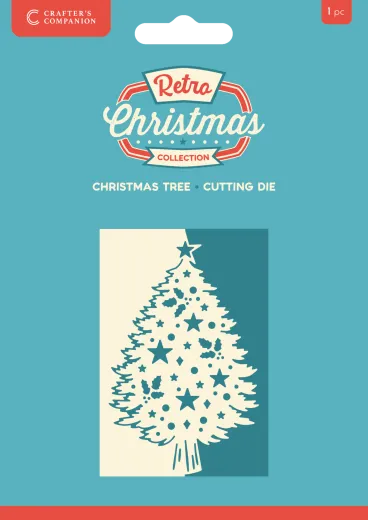 Metal Die - Retro Christmas - Edge'able Christmas Tree