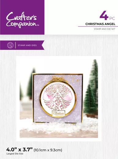 Stamp and Die Set - Christmas Scene - Christmas Angel