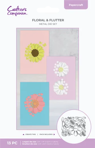 Metal Die - Floral & Flutter