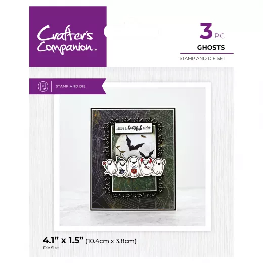 Stamp and Die Set - Character Embellish - Ghosts