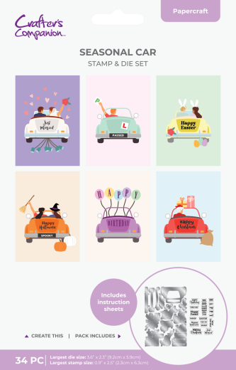 Stamp and Die Set - Seasonal Car