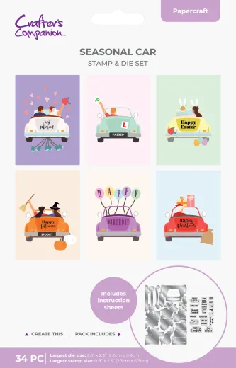 Stamp and Die Set - Seasonal Car
