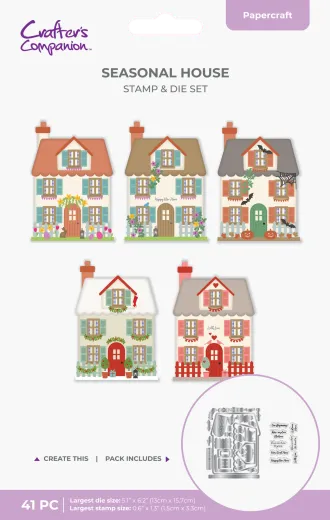 Stamp and Die Set - Seasonal House