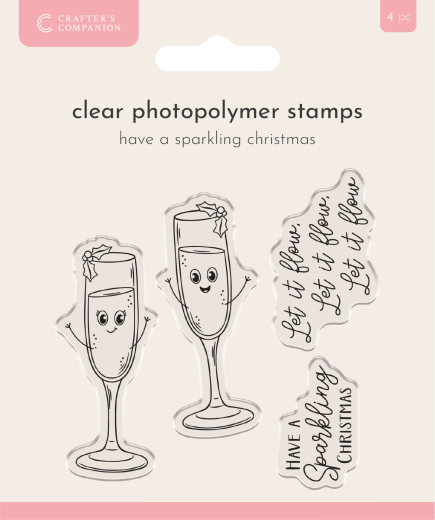 Clear Stamps - Whimsical Stamps - Have a Sparkling Christmas