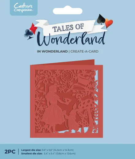 Metal Die - Create-a-Card Dies - Tales of Wonderland - In Wonderland
