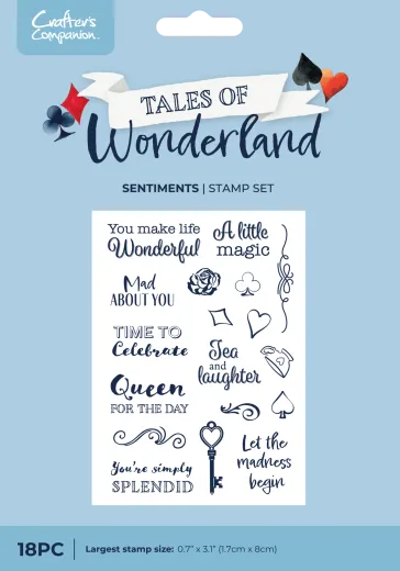 Clear Stamps - Tales of Wonderland - Sentiments