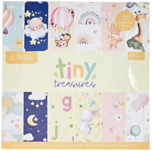 Tiny Treasures Collection - 6x6 Paper Pad