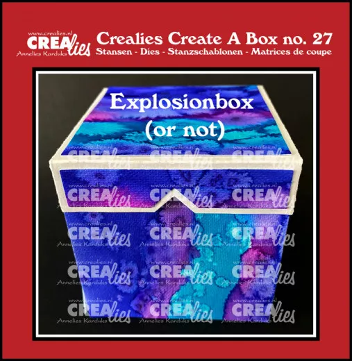 CREAlies Create A Box - No. 27 - Box-Explosion