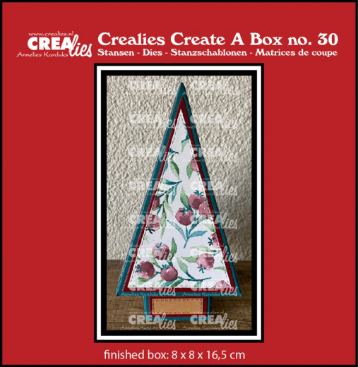 CREAlies Create A Box - No. 30 - Christmas Tree Box